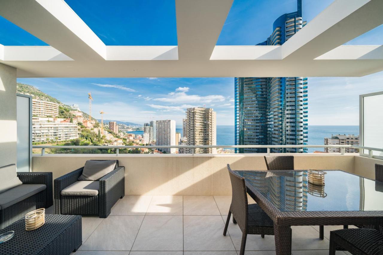 5Mn Monaco - Terrasse Vue Mer - Parking - Be Босолей Экстерьер фото